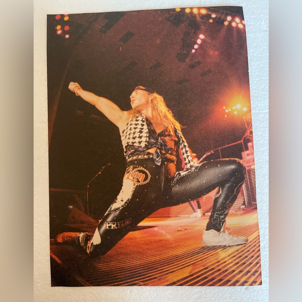 White Lion Mike Tramp pinup